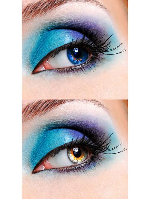 unisex set of 2 contact lenses - 18547265 - Very Small Image - 1