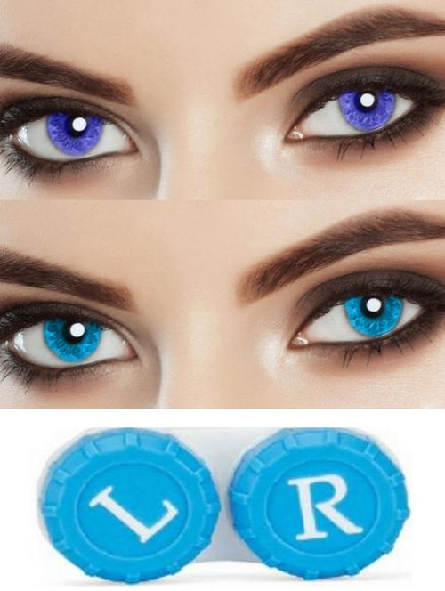 unisex contact lenses with case - 18547318 - Very Small Image - 1