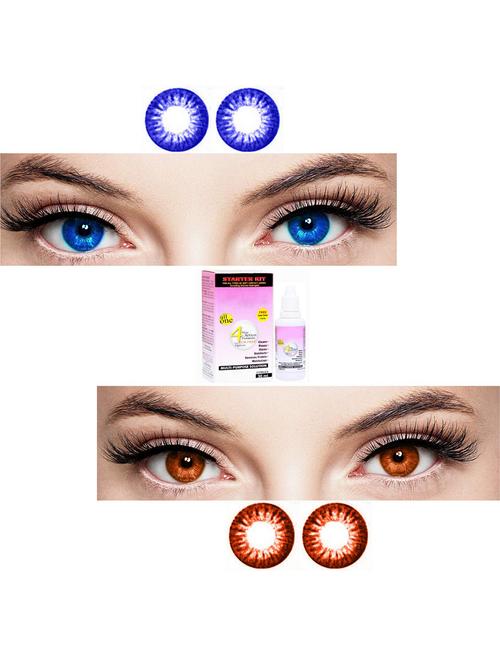 unisex contact lenses with solution - 18547325 - Very Small Image - 1