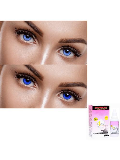 unisex contact lenses with solution - 18547344 - Very Small Image - 1