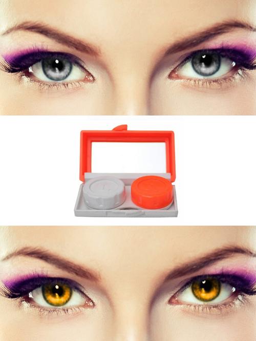 unisex contact lenses with kit - 18547433 - Very Small Image - 1