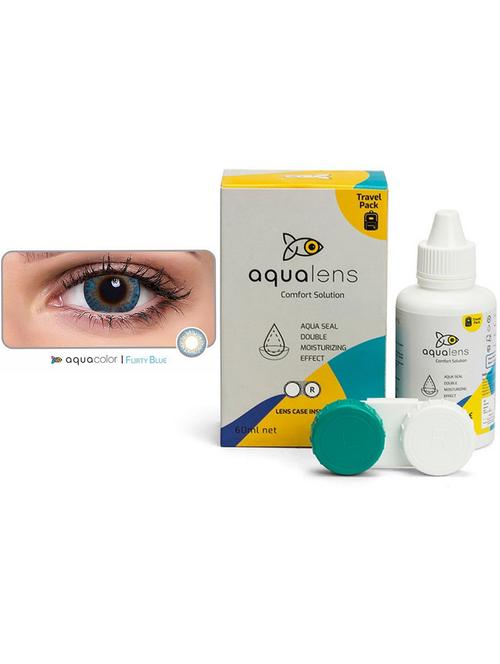 colour contact lenses with lense solution (free lense case) - 18547709 - Very Small Image - 1