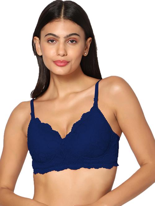 heavily padded lace push up bra - 18547732 - Very Small Image - 1