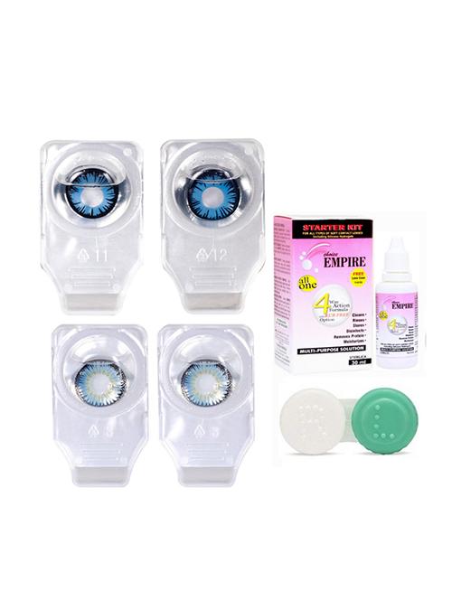 combo pack of 2 pair colored contact lens - 18548547 - Very Small Image - 1