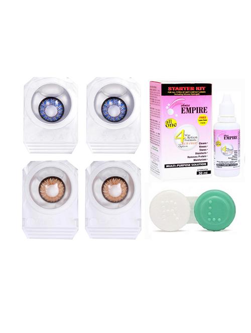 zero power with case & 30ml solution dark blue-hazel - 18548623 - Very Small Image - 1