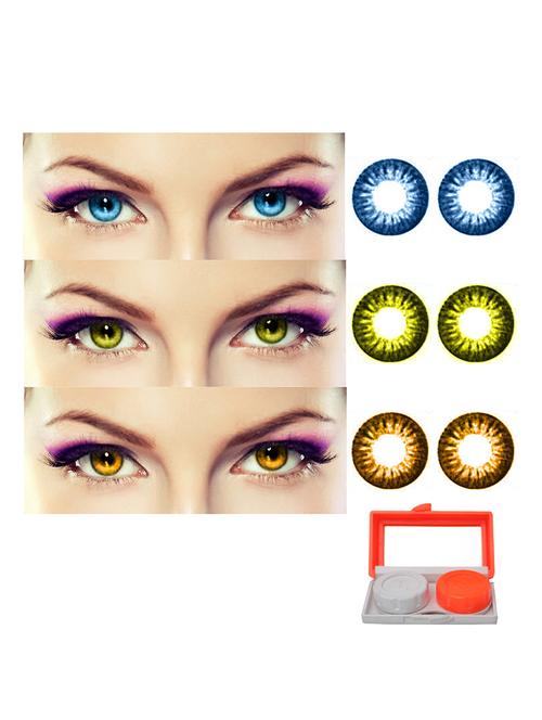 unisex contact lenses with kit - 18549013 - Very Small Image - 1