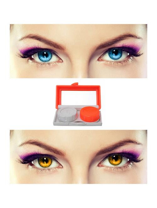 unisex contact lenses with kit - 18549052 - Very Small Image - 1
