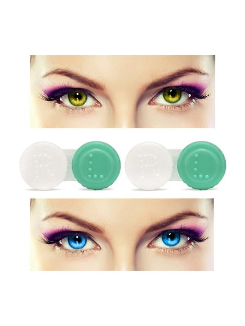 unisex combo contact lenses with case - 18549193 - Very Small Image - 1