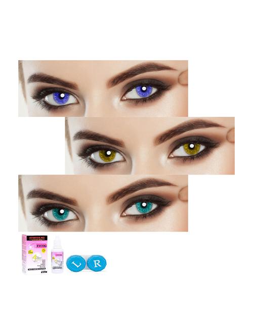 unisex combo contact lenses with case and solution - 18549202 - Very Small Image - 1