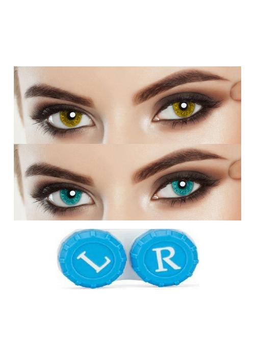 unisex combo contact lenses with case - 18549204 - Very Small Image - 1