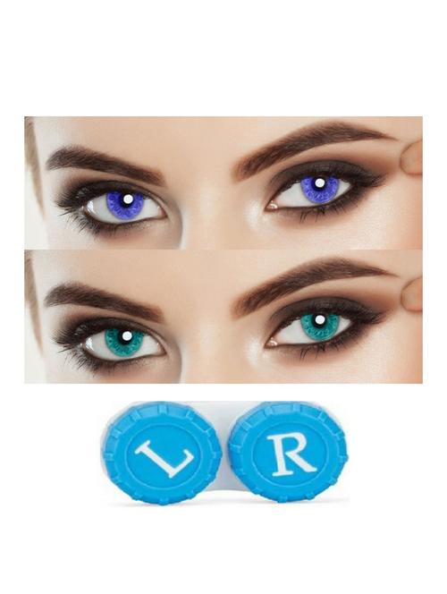 unisex combo contact lenses with case - 18549206 - Very Small Image - 1
