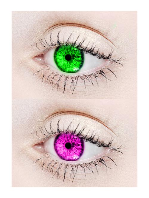 unisex combo contact lenses with case - 18549218 - Very Small Image - 1