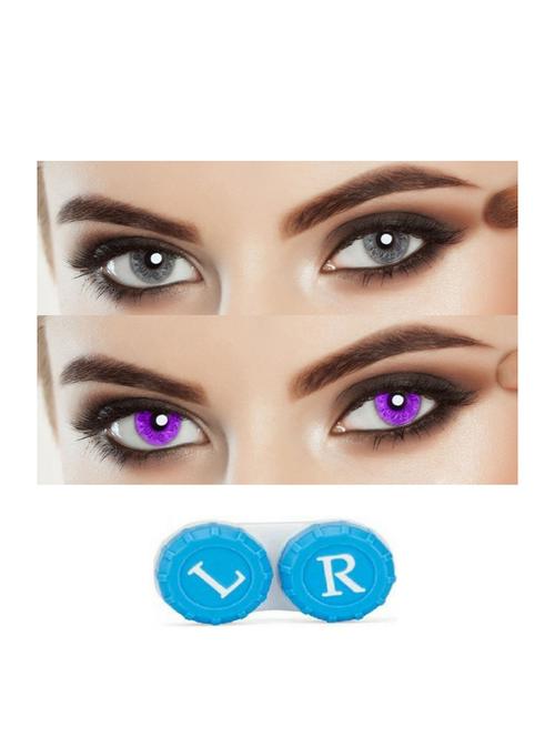 unisex combo contact lenses with case - 18549219 - Very Small Image - 1