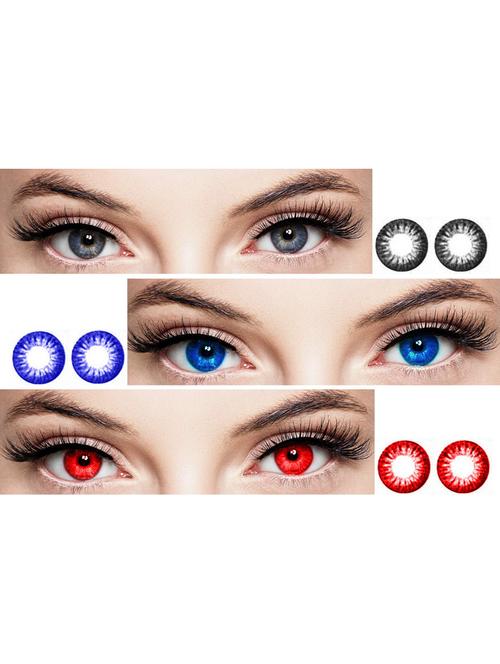 unisex set of 6 contact lenses - 18549458 - Very Small Image - 1
