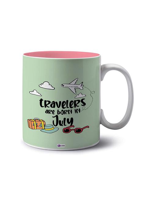 travelers are born in july printed coffee mug - 18549539 - Very Small Image - 1