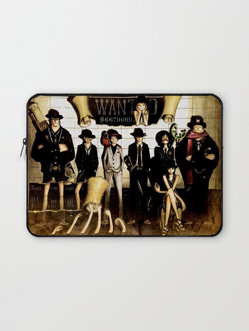 printed canvas laptop bag - 18550391 - Very Small Image - 1