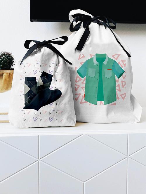 crazy corner foldable laundry basket / bag - 18550505 - Very Small Image - 1