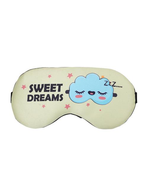 sweet dreams printed eye mask | relaxing eye mask - 18551104 - Very Small Image - 1