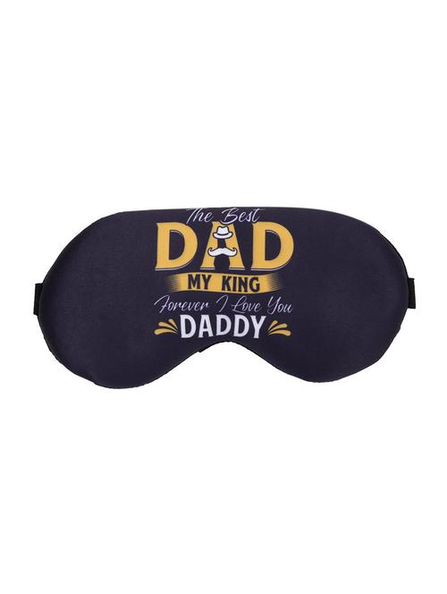 the best dad my king printed eye mask | relaxing eye mask - 18551106 - Very Small Image - 1