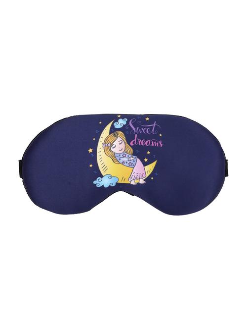 cute girl sleeping printed eye mask | relaxing eye mask - 18551114 - Very Small Image - 1