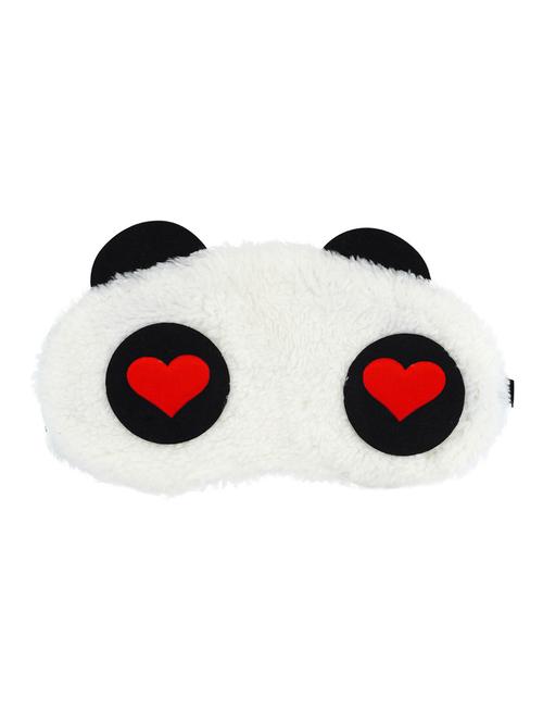 lovely dreams printed fur eye mask printed eye mask | relaxing eye mask - 18551120 - Very Small Image - 1