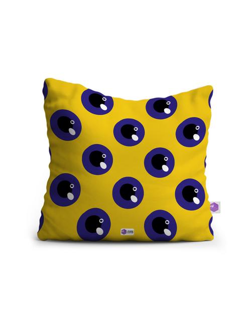 crazy corner yellow printed cushion ( 12 x 12 inches ) - 18551341 - Very Small Image - 1