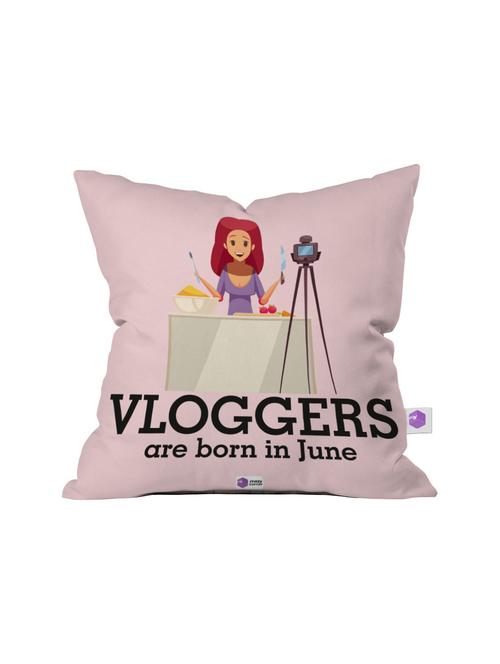 crazy corner pink printed cushion ( 12 x 12 inches ) - 18551354 - Very Small Image - 1