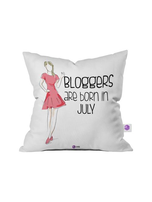 crazy corner white printed cushion ( 12 x 12 inches ) - 18551382 - Very Small Image - 1