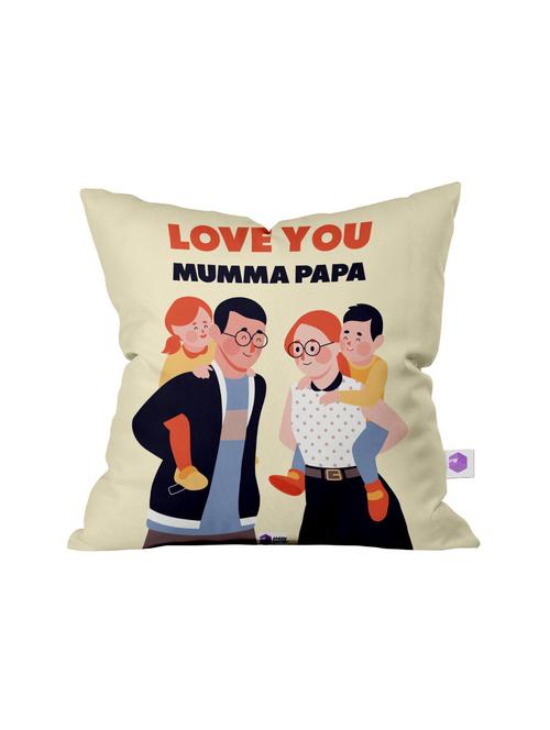 crazy corner yellow printed cushion ( 12 x 12 inches ) - 18551456 - Very Small Image - 1