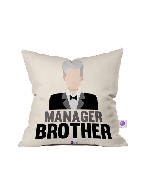 crazy corner white printed cushion ( 12 x 12 inches ) - 18551482 - Very Small Image - 1