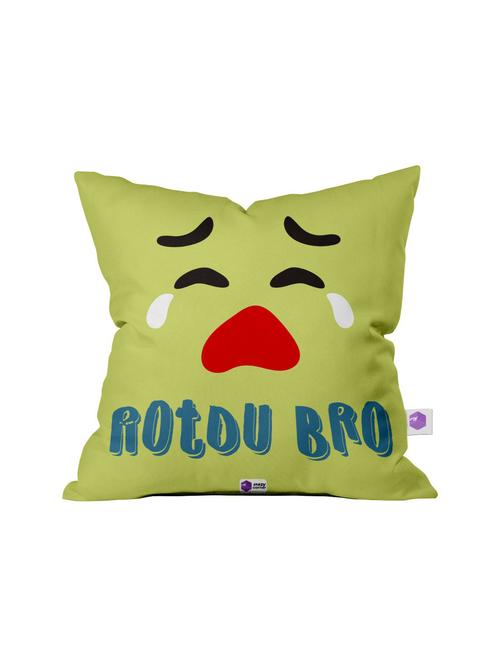 crazy corner green printed cushion ( 12 x 12 inches ) - 18551489 - Very Small Image - 1