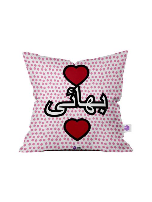 crazy corner pink printed cushion ( 12 x 12 inches ) - 18551503 - Very Small Image - 1