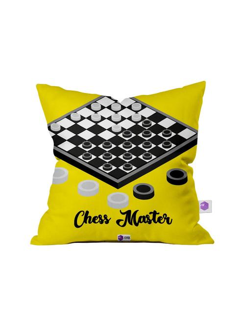 crazy corner yellow printed cushion ( 12 x 12 inches ) - 18551509 - Very Small Image - 1