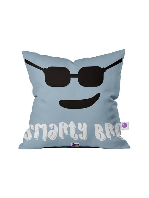crazy corner blue printed cushion ( 12 x 12 inches ) - 18551524 - Very Small Image - 1