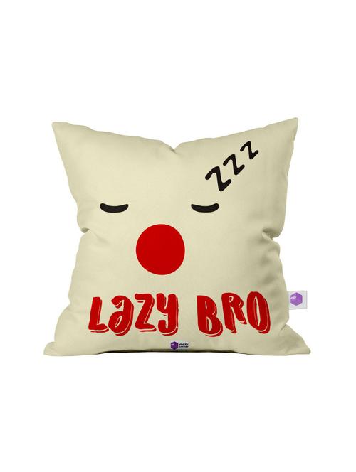 crazy corner yellow printed cushion ( 12 x 12 inches ) - 18551525 - Very Small Image - 1
