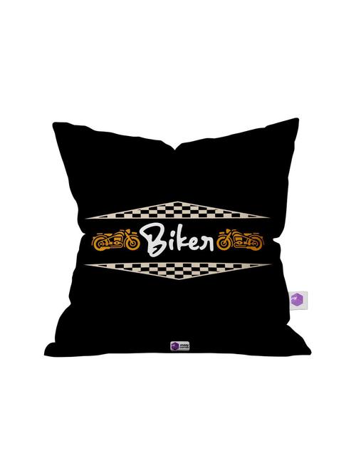 crazy corner black printed cushion ( 12 x 12 inches ) - 18551541 - Very Small Image - 1