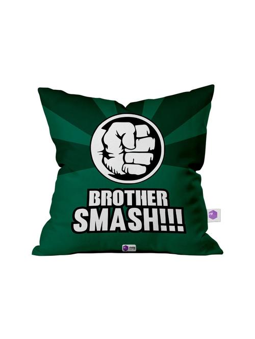 crazy corner green printed cushion ( 12 x 12 inches ) - 18551552 - Very Small Image - 1