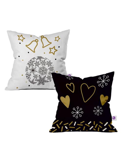 crazy corner multi printed cushion 12 x 12 inches - 18552148 - Very Small Image - 1