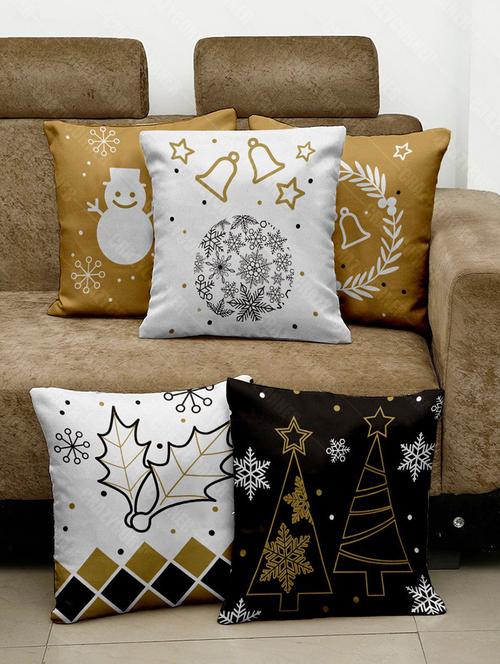 crazy corner multi printed cushion 12 x 12 inches - 18552173 - Very Small Image - 1