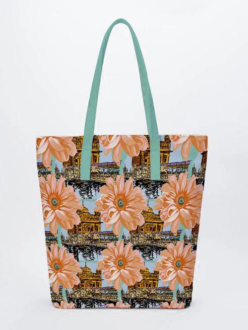 multi colored leatherette (pu) regular shopping bag - 18555253 - Very Small Image - 1
