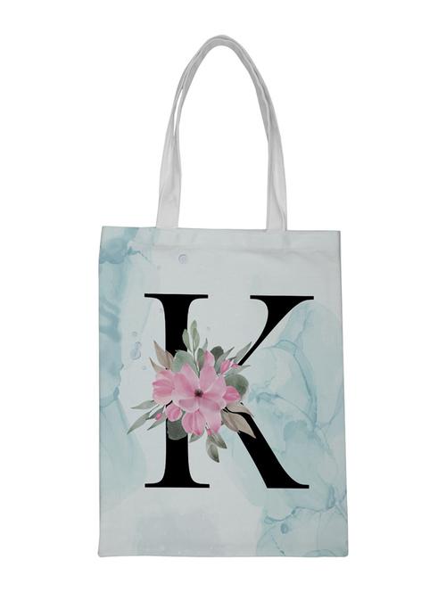 typographic tote shopping bag - 18555304 - Very Small Image - 1