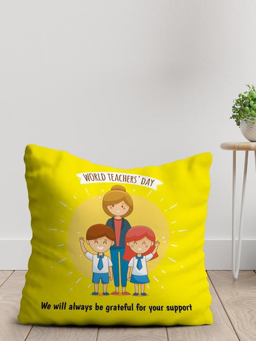 crazy corner printed cushion ( 12 x 12 inches ) - 18555577 - Very Small Image - 1