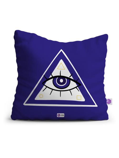 crazy corner printed cushion ( 12 x 12 inches ) - 18555622 - Very Small Image - 1