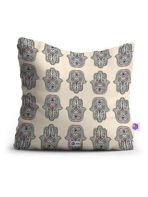 crazy corner printed cushion ( 12 x 12 inches ) - 18555626 - Very Small Image - 1