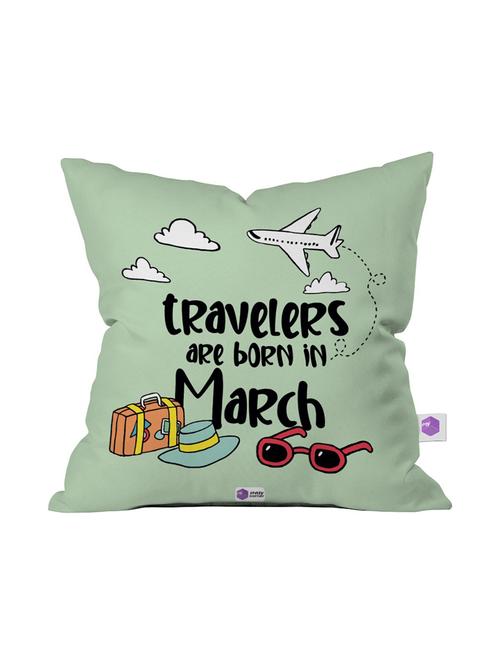 crazy corner printed cushion ( 12 x 12 inches ) - 18555656 - Very Small Image - 1