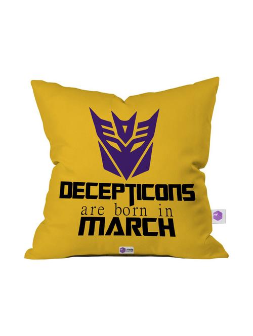 crazy corner printed cushion ( 12 x 12 inches ) - 18555666 - Very Small Image - 1
