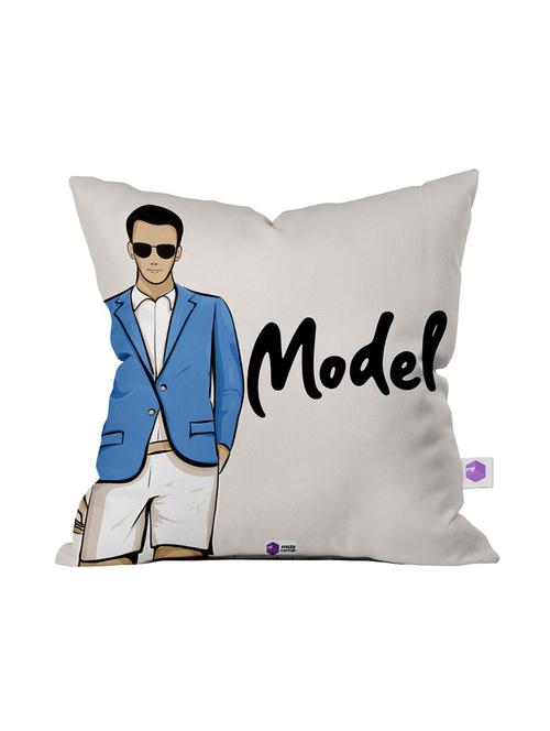 crazy corner printed cushion ( 12 x 12 inches ) - 18555694 - Very Small Image - 1