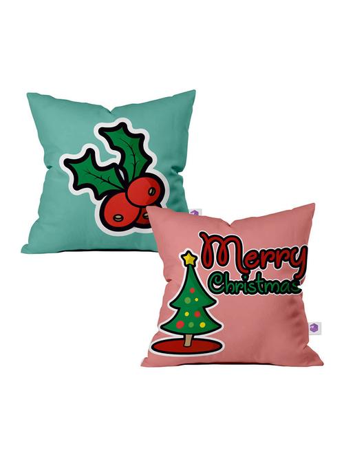 crazy corner printed cushion ( set of 2 ) - 18555724 - Very Small Image - 1