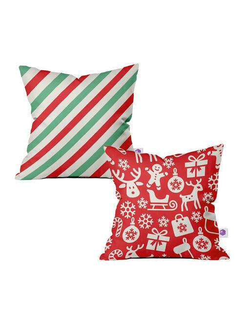 printed square cushion cover - 18555729 - Very Small Image - 1