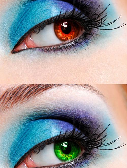 unisex set of 2 contact lenses - 18555827 - Very Small Image - 1